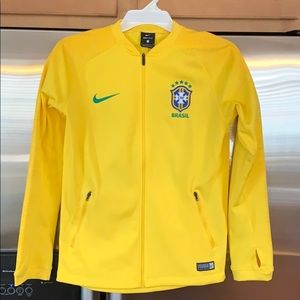 Nike Brazil Warmup Jacket Youth Size Large